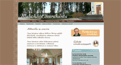 Desktop Screenshot of muhoksenseurakunta.fi